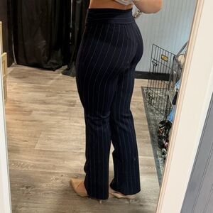 Marshalls Black Pinstripe Flare Pants